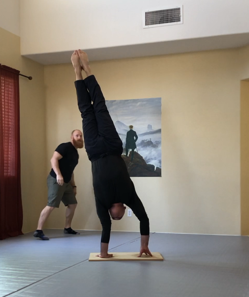 handstand teacher